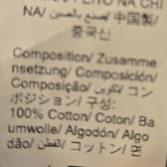 NEW Navy Blue Cotton Embroidery Blouse size Large 8-10 - Picture 8 of 8